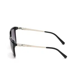SWAROVSKI Women Square Sunglasses with UV Protected Lens -SK0225 56 01B image 4