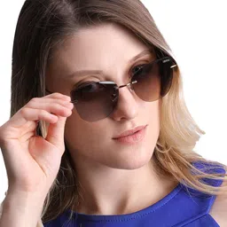 IDOR Unisex Cateye Sunglasses with UV Protected Lens image 5