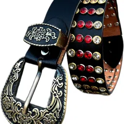 entegro Men Party, Evening, Casual Multicolor Genuine Leather Belt image 2