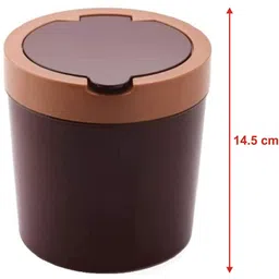 bluzap Mini Dustbin for Kitchen (Any One Color Will Be Sent You as Per Availability) Plastic Dustbin image 5