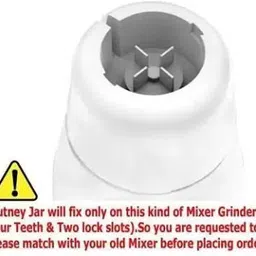 as enterprises Chutney Jar Suitable for BAJAJ/ SUMEET/ PRESTIGE/ PREETHI/USHA Mixer Juicer Jar image 4