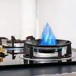 seavokes Unique Kitchen Gadgets Fire & Windproof, Energy Saving Gas Chula Support Stand Iron Manual Hob image 5