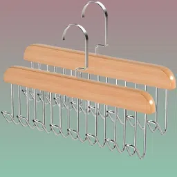 vaygnex 8-Hook Pine Organizer – Cap Tote & Tee Wooden Shirt Pack of 2 Hangers For Shirt-picture-10