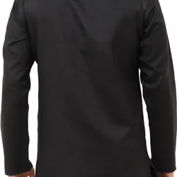 tibra collection Men Solid Cotton Blend Straight Kurta image 2