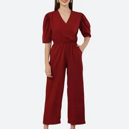 avyanna Solid Women Jumpsuit-picture-10