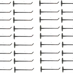 36 Pcs 8" inch Stainless Steel Display Hooks for Mobile Shop & Counter Display Hook 1-image-53
