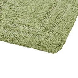 Pano Green Solid 1902 GSM Pure Cotton Bath Mat image 2
