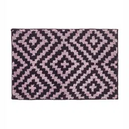 Pano Purple & Lavender Patterned 2000 GSM Anti-Skid Bath Rugs image 2