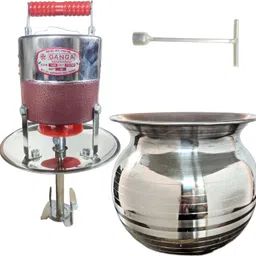 pro Small Electric Madhani Lassi Machine 7L Capacity With Stainless Steel Pot Butter Maker Churn-picture-38