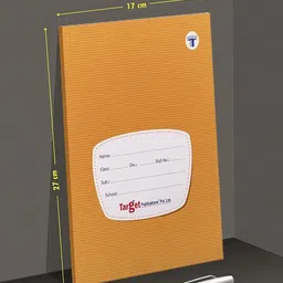 target publications Both Side Blank Notebooks for Kids, School & Office | 17 x 27 cm | Pack of 14 Regular Notebook Both Sides Blank 1064 Pages image 4