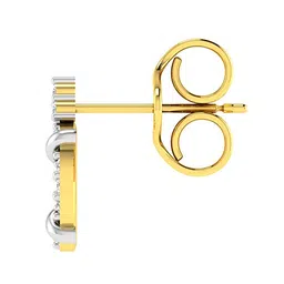 avsar Real Gold Seema Earring AVE372YB image 3