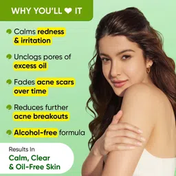 dot & key Cica Calming Skin Clarifying Toner with Green Tea,Niacinamide,for AcneProne Skin Men & Women image 3