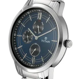 Titan Men Blue Analogue Watch image 4