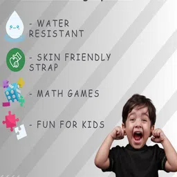 sekyo Kids S2 Pro Water Resistance & Up to 7 days battery life Smart Watch image 3