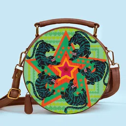 Kalankit Floral Printed Shopper Satchel-picture-14