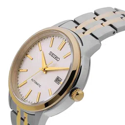 SEIKO Men Dress Collection Bracelet Style Straps Analogue Automatic Watch- SRPH92K1 image 2