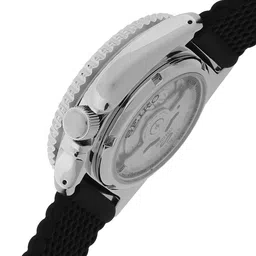 SEIKO Men Embellished Dial & Black Bracelet Style Straps Analogue Automatic Watch SAMASRPD73K2 image 3