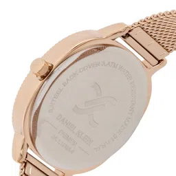 Daniel Klein Women Brown Dial & Bracelet Style Straps Analogue Watch DK.1.12825 image 3