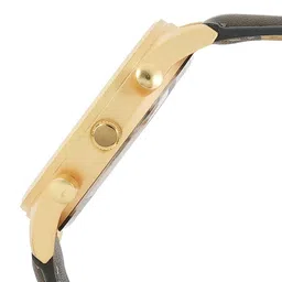 JOKER & WITCH Men White Dial & Brown Leather Straps Analogue Watch image 4