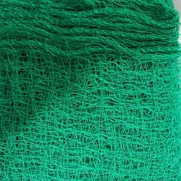 mssports Nylon 50x10 Feet Ground Boundary And Practice Cricket Net GREEN WITH INTER LOCK Cricket Net image 4