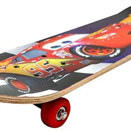 baba fab Racing Car Printed Wave Board Skateboard with Carry Bag- 100KG Capacity 6 inch x 24 inch Skateboard image 2