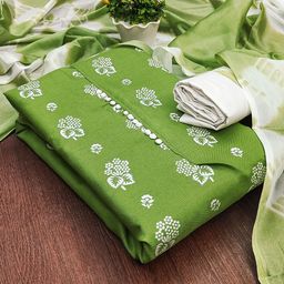 LeeliPeeri Designer Printed Unstitched Dress Material-picture-35