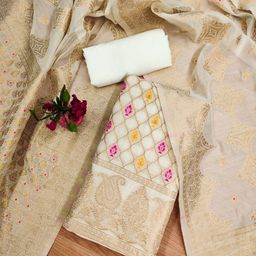 LeeliPeeri Designer Unstitched Dress Material-picture-35