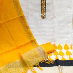 MANVAA Striped Unstitched Dress Material image 2