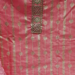 KALINI Unstitched Dress Material image 4