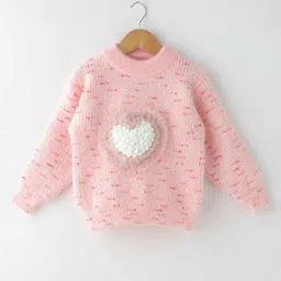 Lagorii Girls Embroidered Woollen Pullover-picture-21