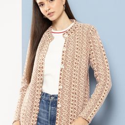 The Roadster Lifestyle Co Zig Zag Printed Woolen Long Sleeve Cardigan-picture-8