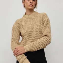 STREET 9 Women Cable Knit Pullover-picture-28