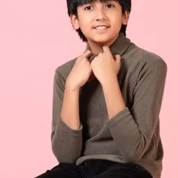 V-Mart Boys Ribbed Pullover Sweater-image-98