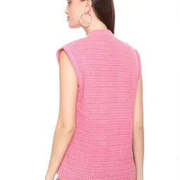 NITSLINE Cable Knit Cardigan Acrylic Sweater image 5