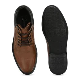 MONDAIN Men Lace-Ups Leather Flatforms image 4