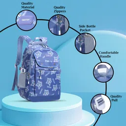 tinytot Medium 30 L Laptop Backpack SB230_04L Unisex Office/College/Business Bag Upto 17 Inch Laptop Backpack image 2