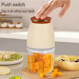 kakadiya enterprise Saka Electric chopper Electric Vegetable & Fruit Chopper image 3