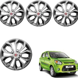 Wc_visnSlvr_12In_Alto_800-2016 Wheel Cover For Maruti Alto 800 LXI Opt Petrol-image-2