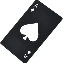 ytm 2Poker Bottle Opener Poker Shape Stainless Steal Bottle Opener - 2 Pcs Set Bottle Opener image 4