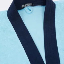 Creeva Everyday Collection Tie-Up Front Pocket Terry Bath Robe image 5