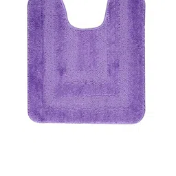Saral Home Purple Set Of 2 Woven Rectangular Bath Rugs image 5