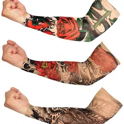 smart pro Nylon Arm Sleeve For Boys & Girls With Tattoo image 1