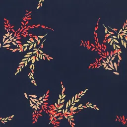 cortina Blue Floral Polyester (1Pc) Seater Sofa Cover image 4