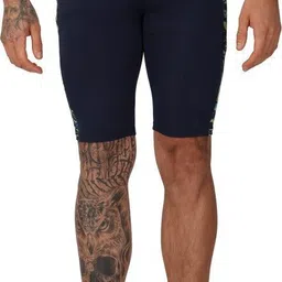 ninq Color Block Men Black Tights-picture-14