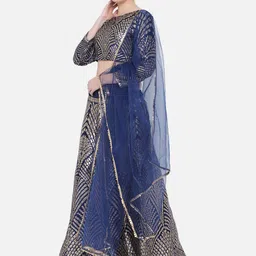 divastri Self Design Semi Stitched Lehenga Choli image 3