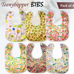 smilykid Cotton Baby Bibs for Girls Boys Unisex for Drooling Drooler (Multicolor)-picture-15