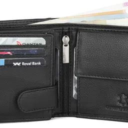 wildhorn Men Black Genuine Leather RFID Wallet - Regular Size image 3