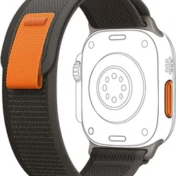 SwapME Trail Loop Compatible with Apple Watch Bands Ultra 49/45/44/43/42 Adjustable Sport with Pull Tab Rugged Nylon Braided Strap for iWatch Series 8/7/6/5/4/3/2/1/SE for Men and Women Smart Watch Strap-picture-12