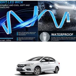 pecunia Car Fancy Reflector LED Bar Flexible Car Hood Strip Light 526 Car Reflector Light image 3