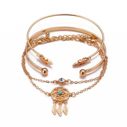 vembley Alloy Gold-plated Bracelet Set image 3